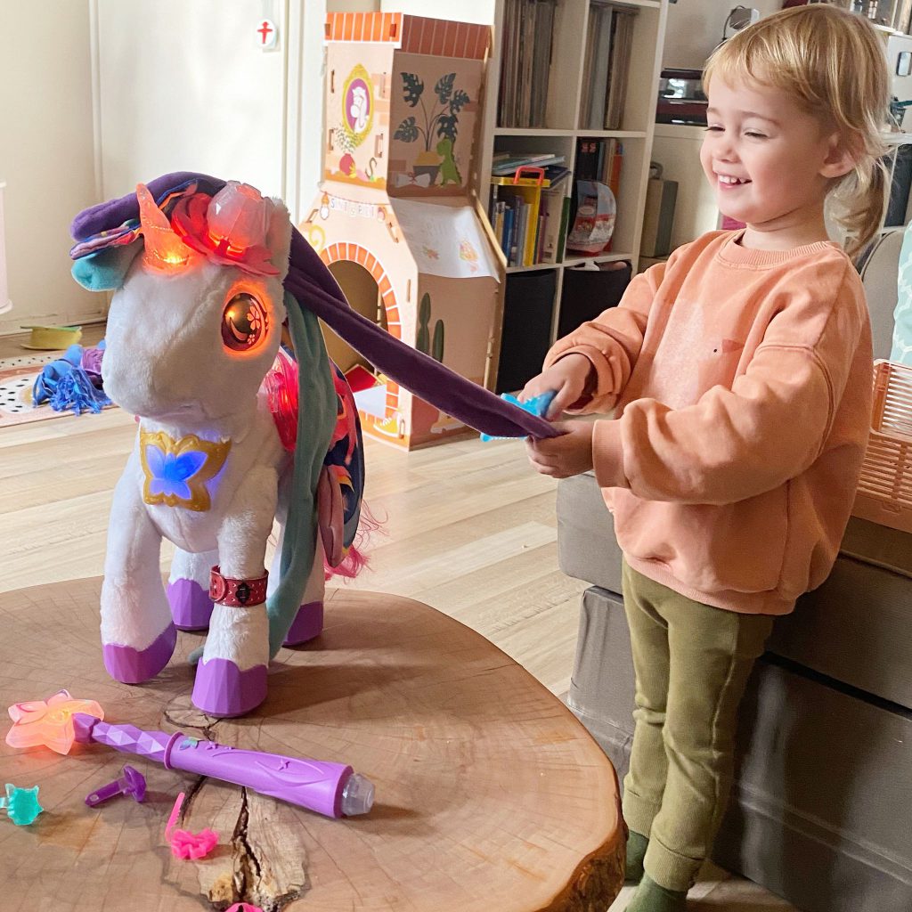 ik ga akkoord met Nauwkeurig leraar VTech Styla mijn glamour unicorn, een interactief speelgoed - | Cadeautip