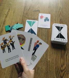 het grote dilemma op dinsdag spel