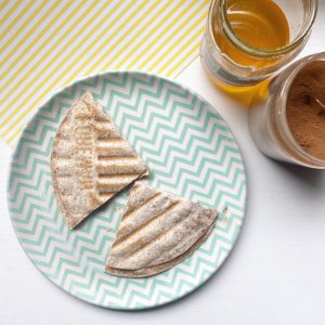 Contactgrill recepten: een wrap met honing en kaneel