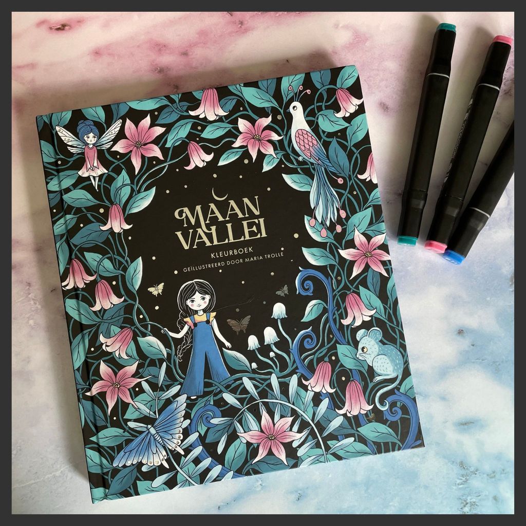 Het leukste mooiste kleurboek voor volwassenen? Ontspannen kleuren met stiften, potloden en alcoholmarkers in de mooi kleurboeken! maanvallei