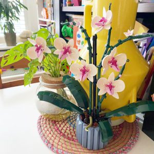 hoofd LEGO Botanical Collection orchidee