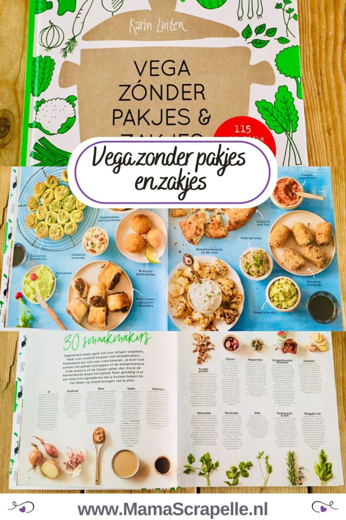 vega zonder pakjes en zakjes
