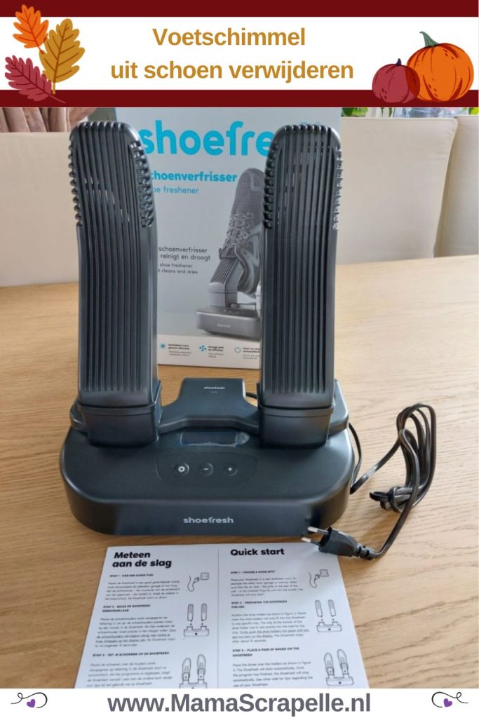 voetschimmel uit schoen verwijderen