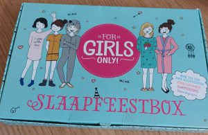 slaapfeestbox for girls only