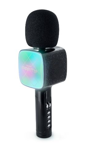 Karaokemicrofoon met ledverlichting en Bluetooth