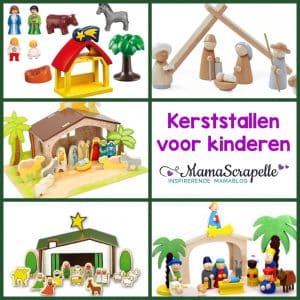 Kerststallen voor kinderen