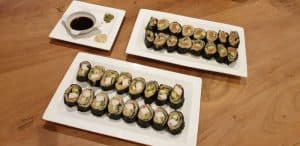 Bloemkookrijst Sushi