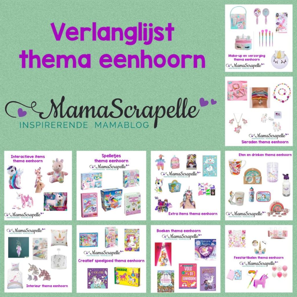 Een lijst vol met inspiratie voor Eenhoorn cadeau en unicorn speelgoed. Cadeautjes voor kinderen van 5 en 6 jaar maar ook voor ouder. 