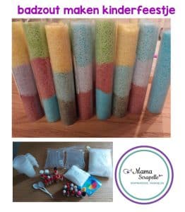 badzout maken kinderfeestje