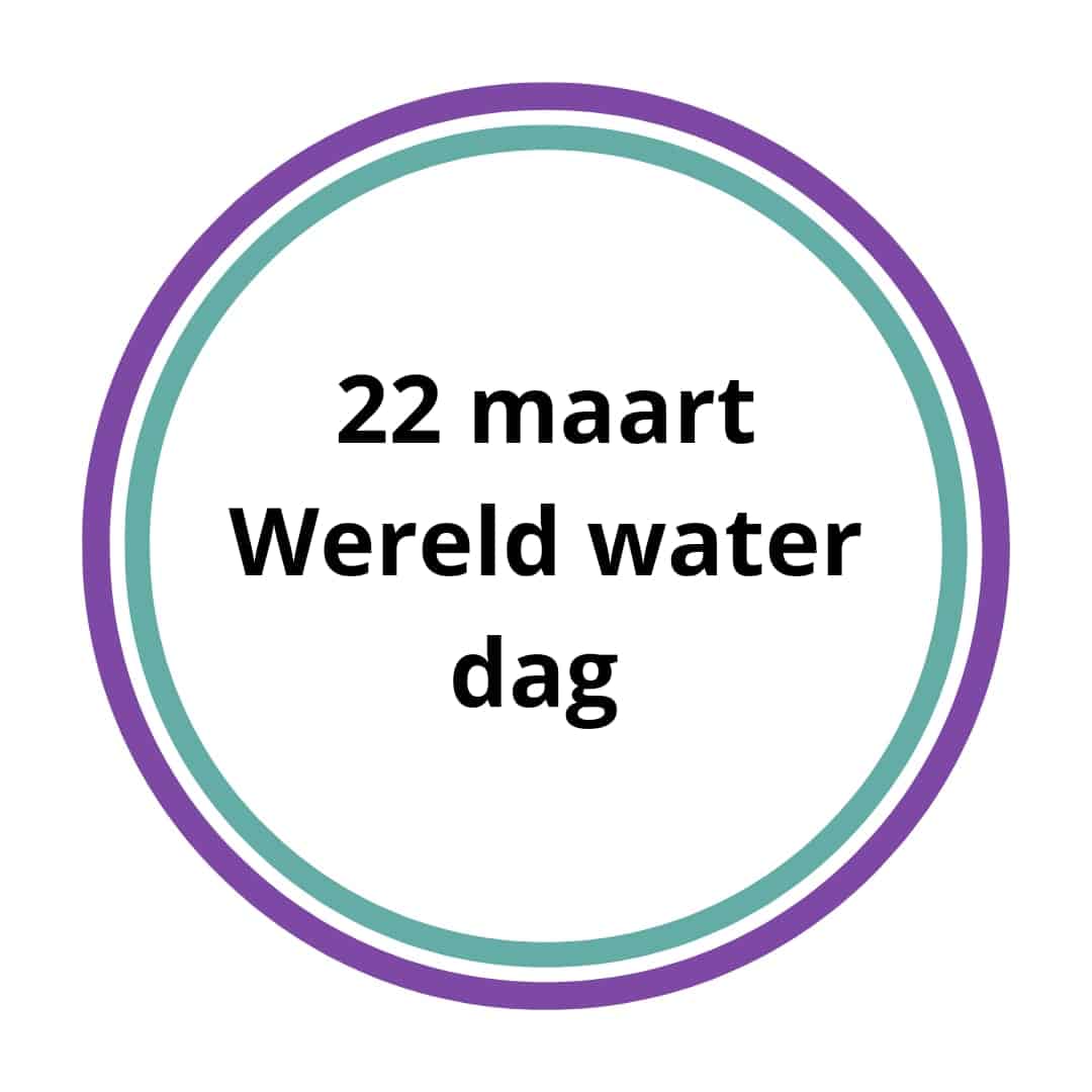 Wereld water dag 22 maart