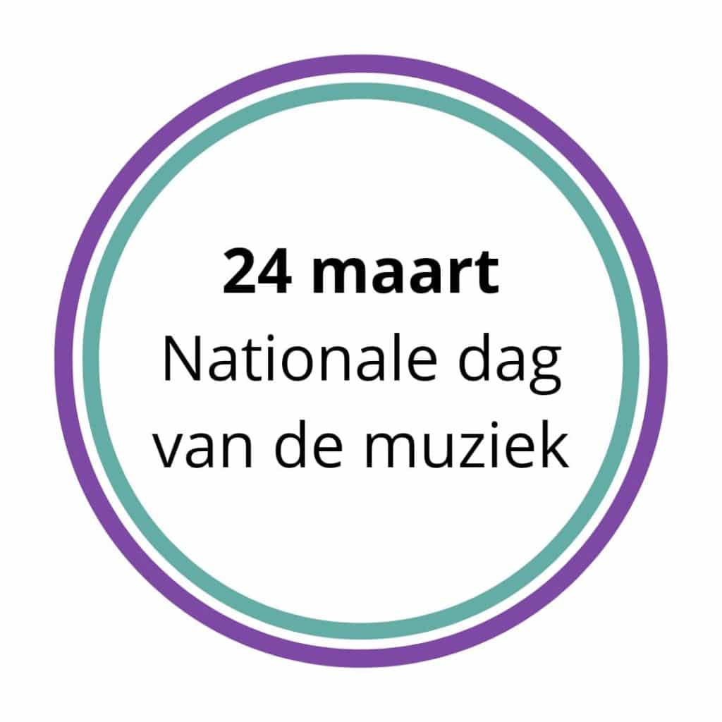 24 maart nationale dag van de muziek