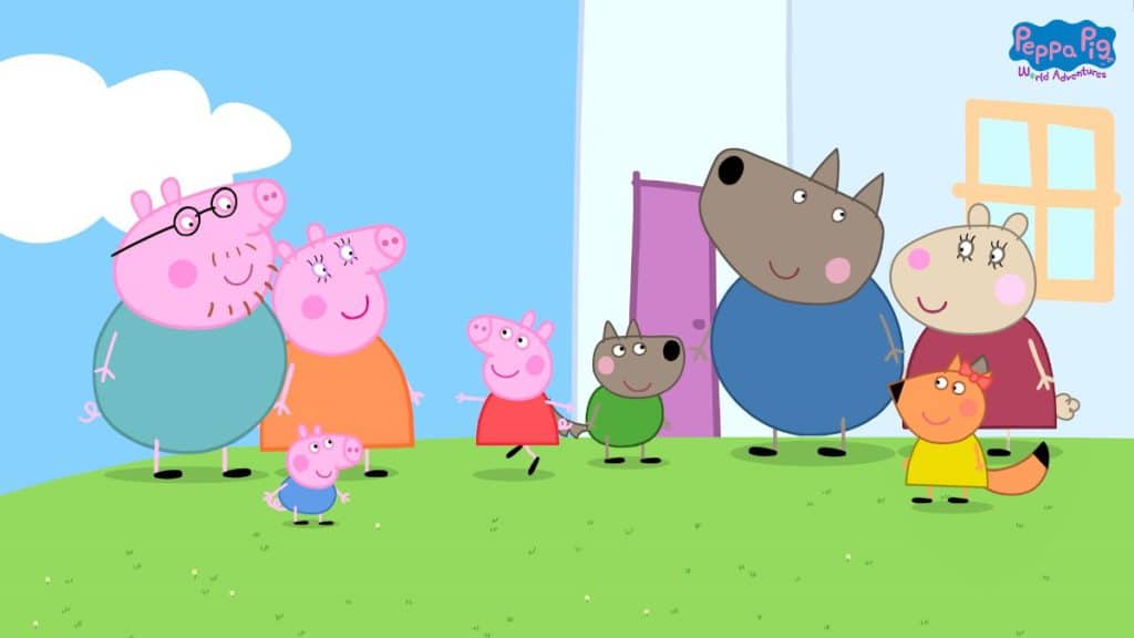 Peppa Pig: Wereldavontuur haar huis in de game