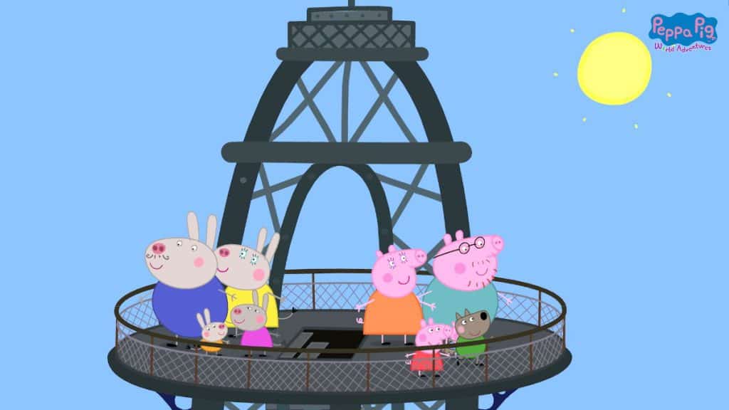 Peppa Pig: Wereldavontuur op de eiffeltoren in parijs