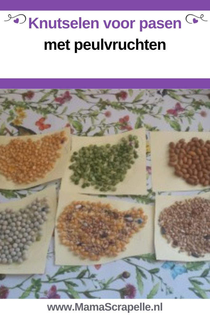 kuikens met peulvruchten eieren knutselen voor pasen Knutselen Pasen peuters en kleuters - een overzicht met paasknutsels. Van Paashaas tot paasei, makkelijk paas knutselen en activiteiten