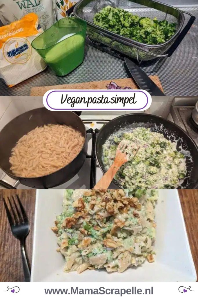 vegan pasta recept