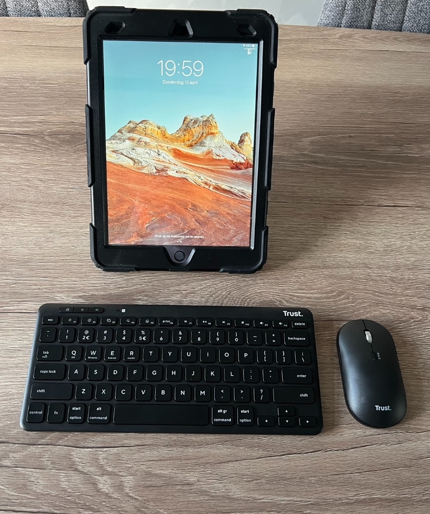 draadloze toetsenbord en muis