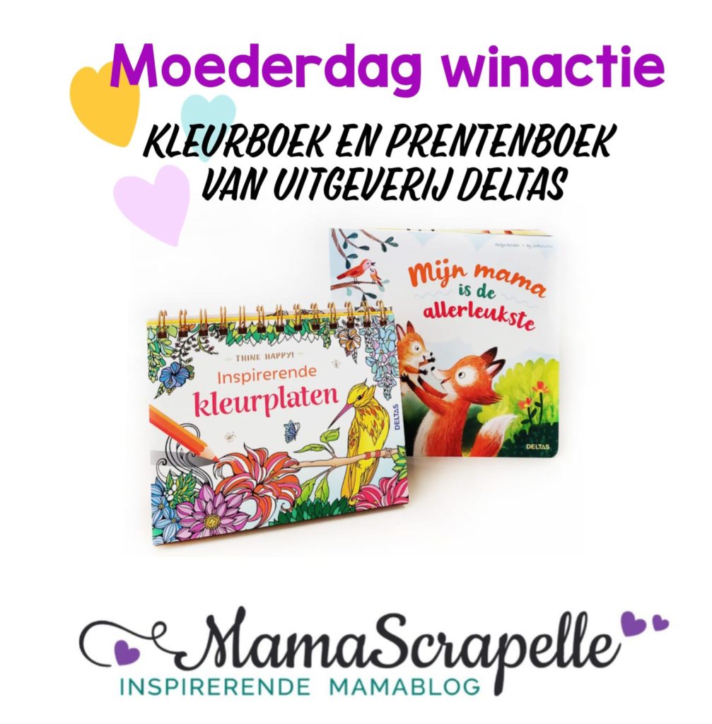 Moederdag winactie 2023 kleurboek en prentenboek voorleesboekje mama
