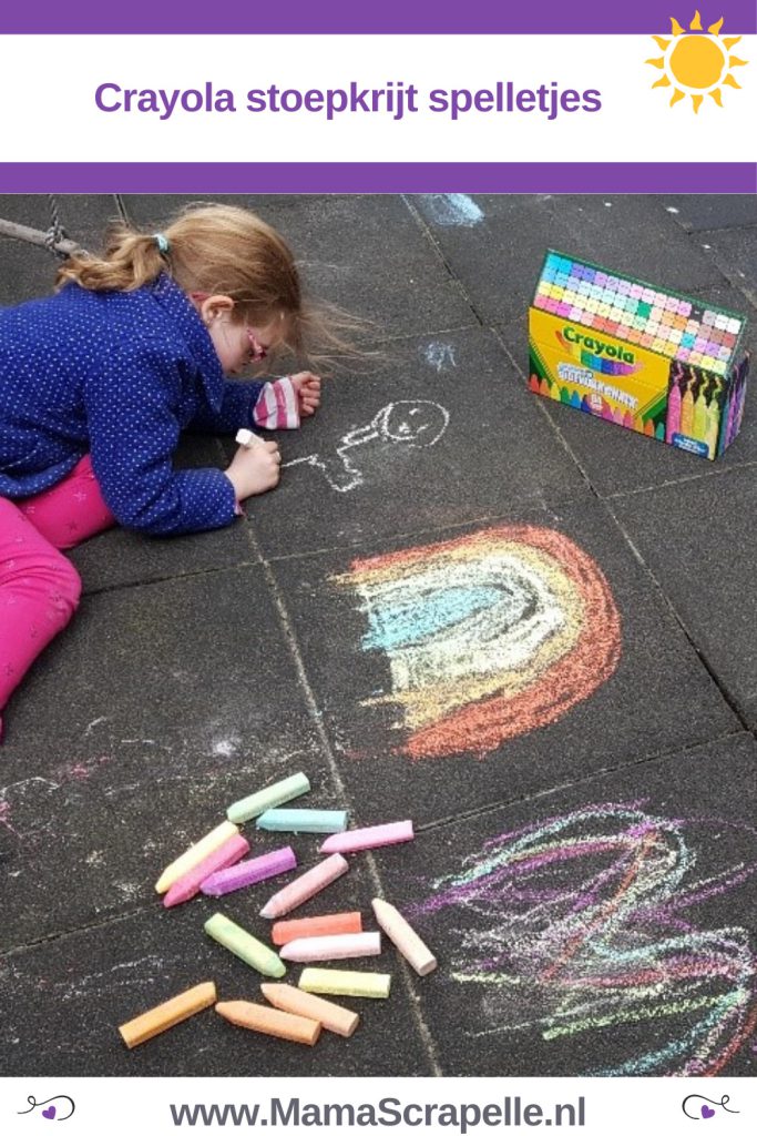 crayola stoepkrijt spelletjes