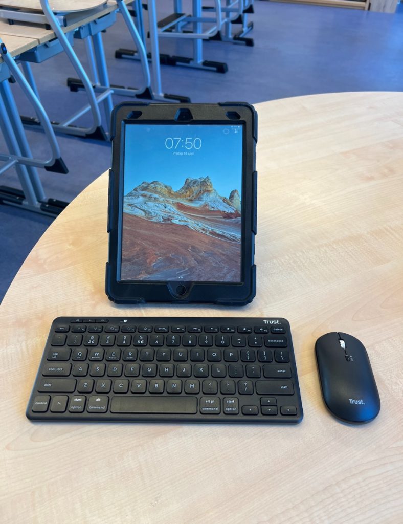 draadloze toetsenbord en muis