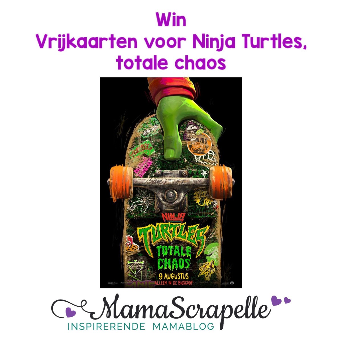 winactie ninja turtles totale chaos