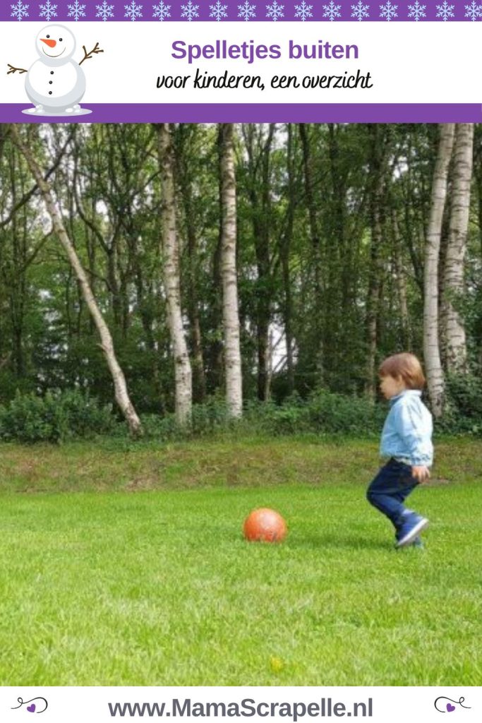 spelletjes buiten voor kinderen