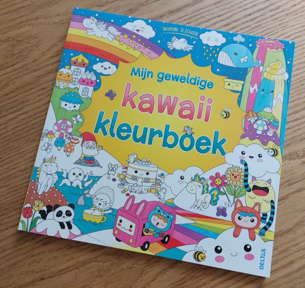 kawaii kleurboek