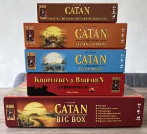Catan, het basisspel + uitbreidingen