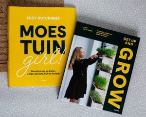 dubbele voorkant moestuingirl het up and grow