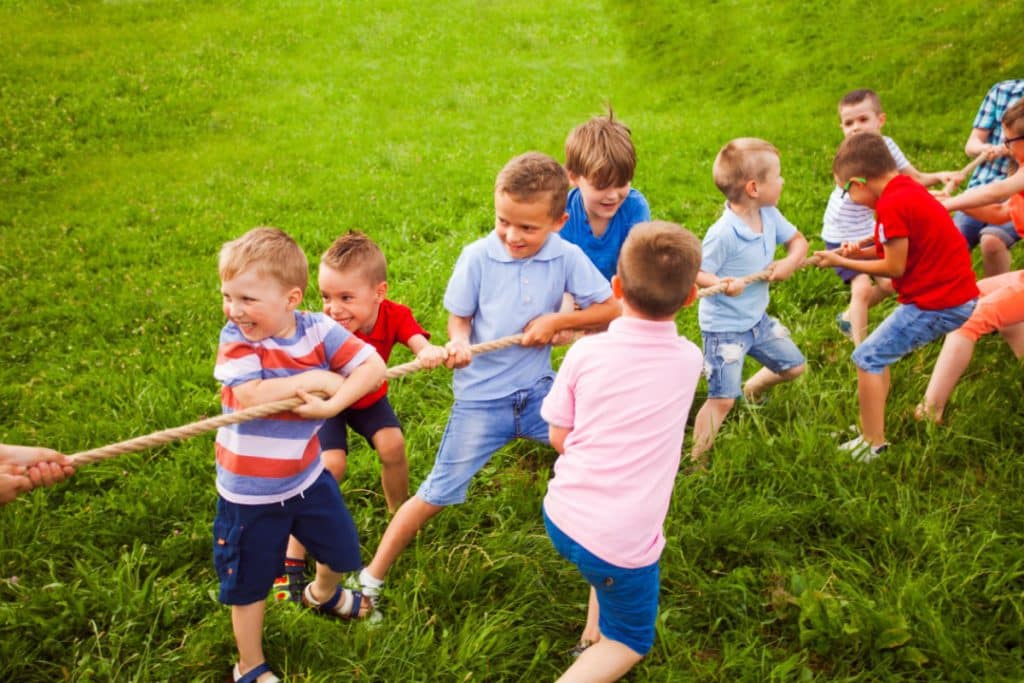 groepsspellen cooperatief