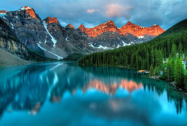 Canada, lake, bergen