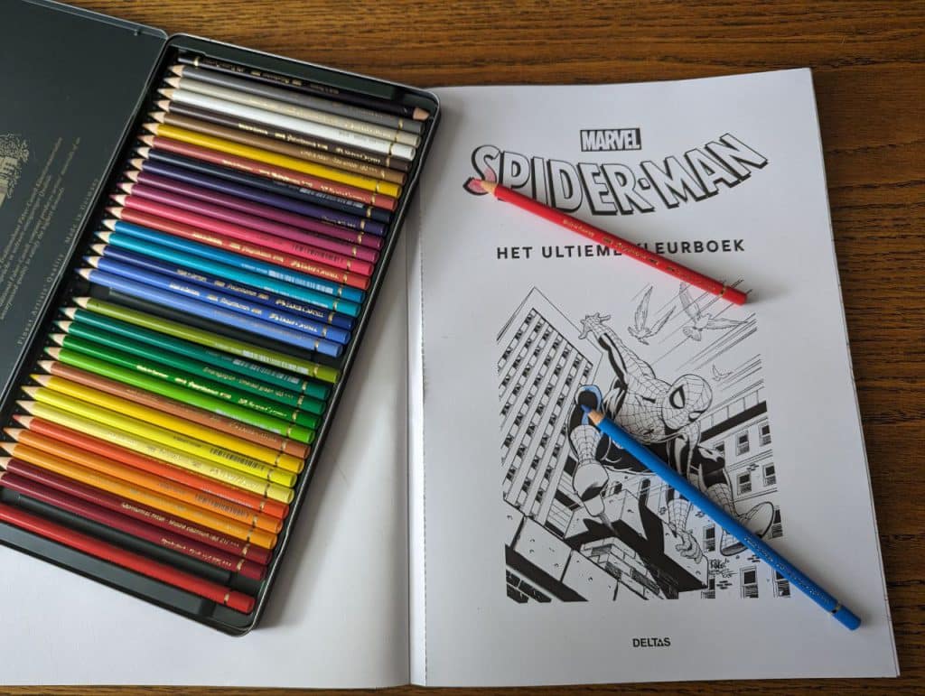 Het ultieme spiderman kleurboek! Voor wie geschikt? Wat maakt dit boek zo ultiem? Ik vertel het je en laat voorbeelden zien.