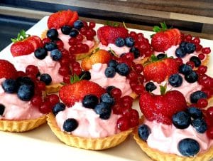 Fruitig gebakje