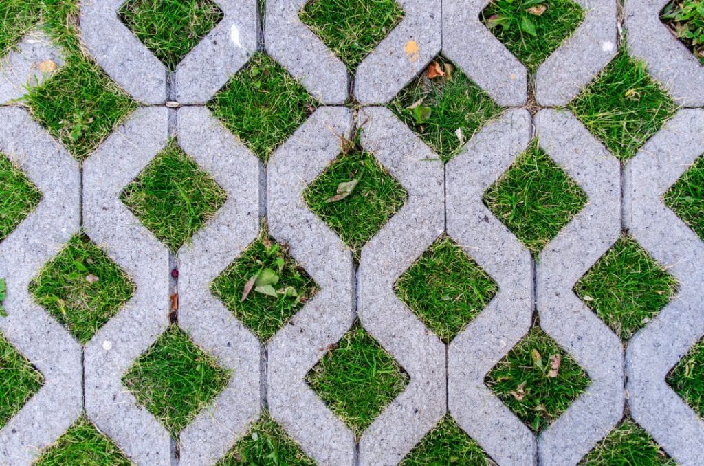 groen en tegels