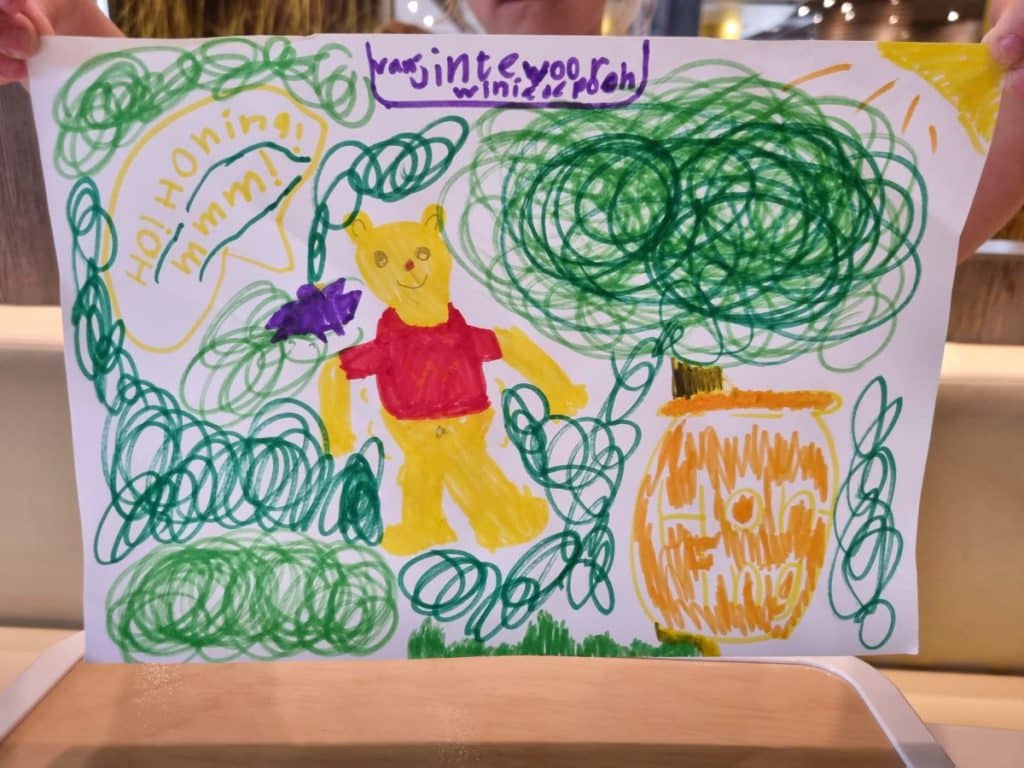 Tekening voor Winnie