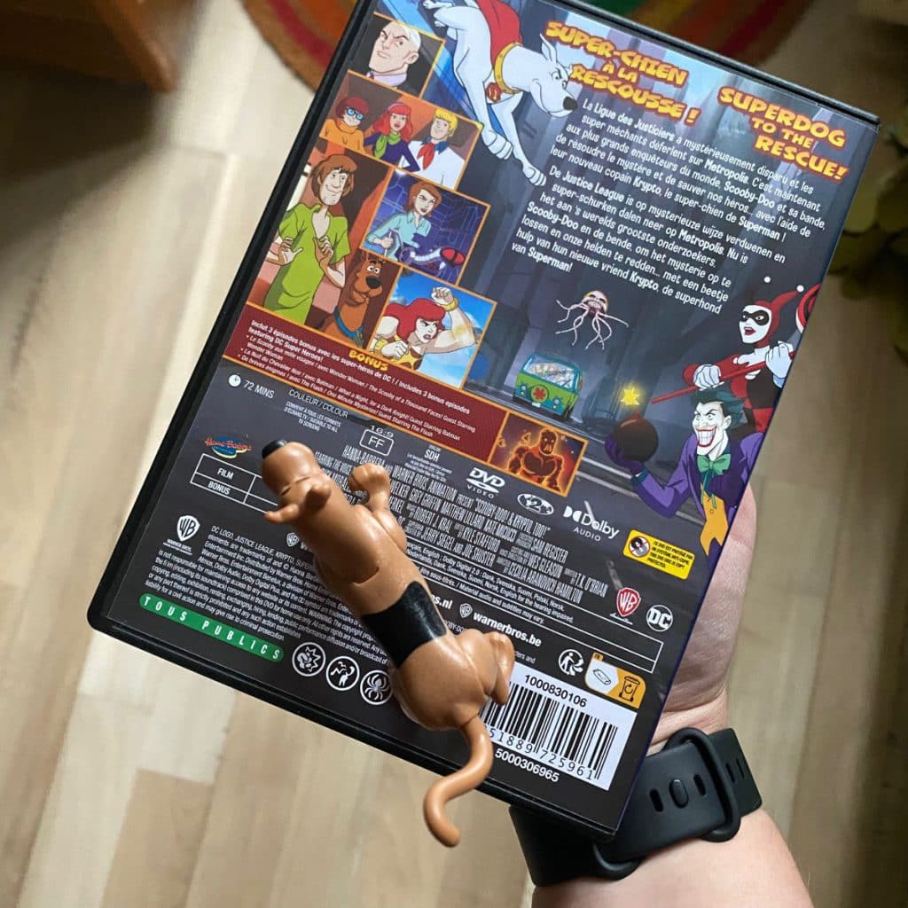 Scooby-Doo & Krypto achterkant synopsis film