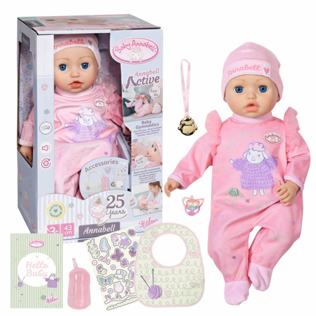 Baby Annabell active zapf speelgoedpop