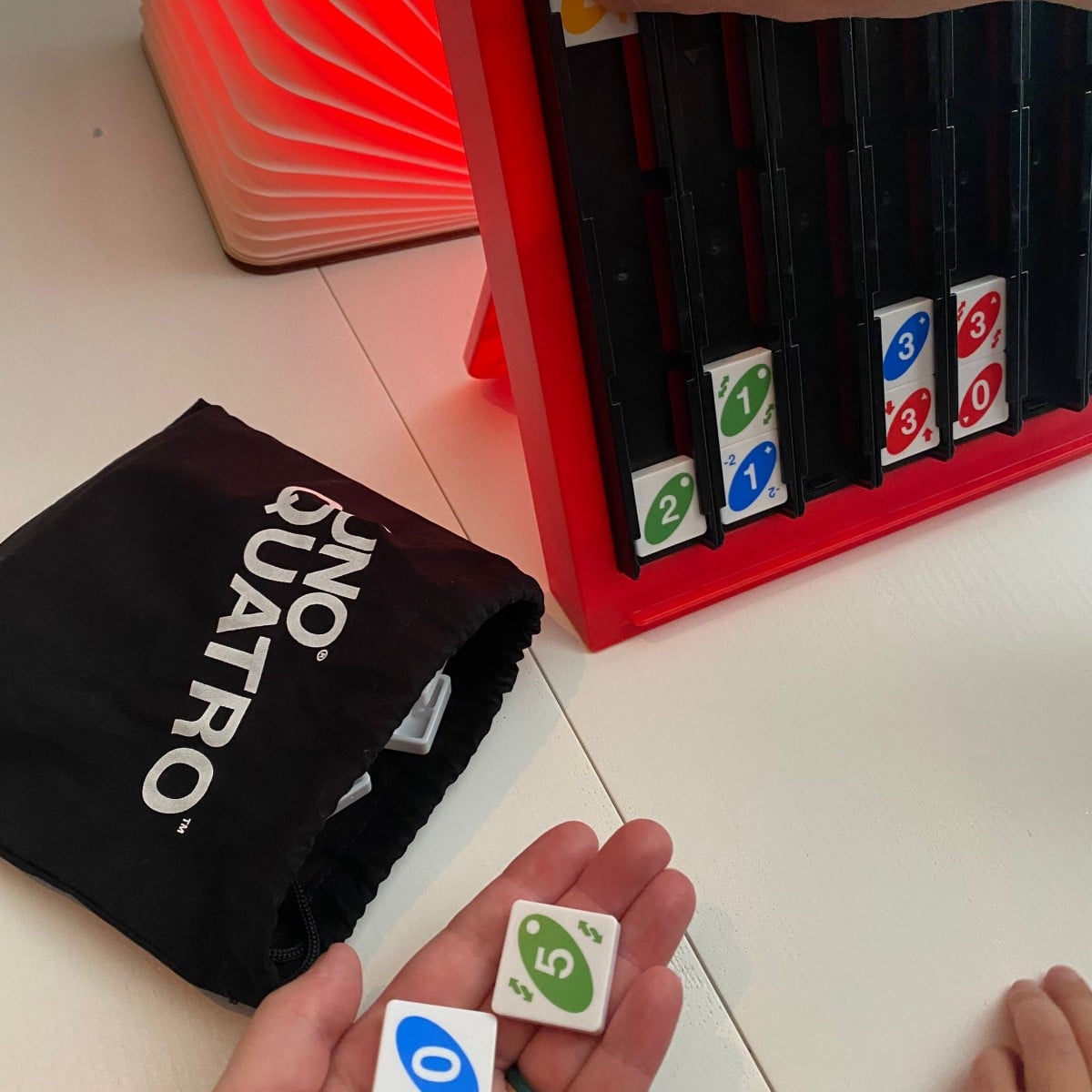Uno Quatro spel game vier op een rij mattel