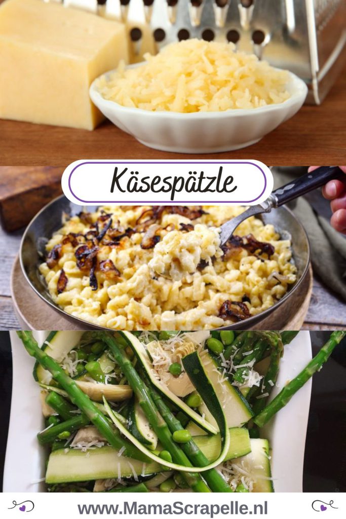Käsespätzle recept hemelse Duitse kaasnoedels - MamaScrapelle