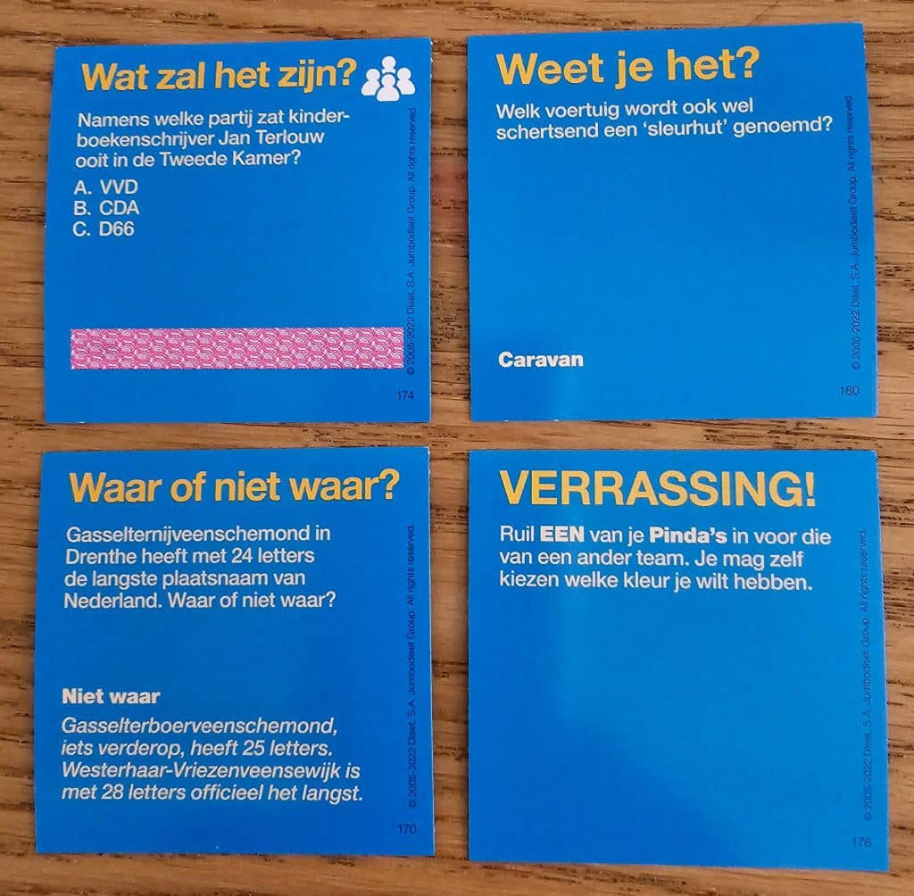 360 kaarten met meer dan 700 opdrachten en vragen speelgoed van het jaar 2023