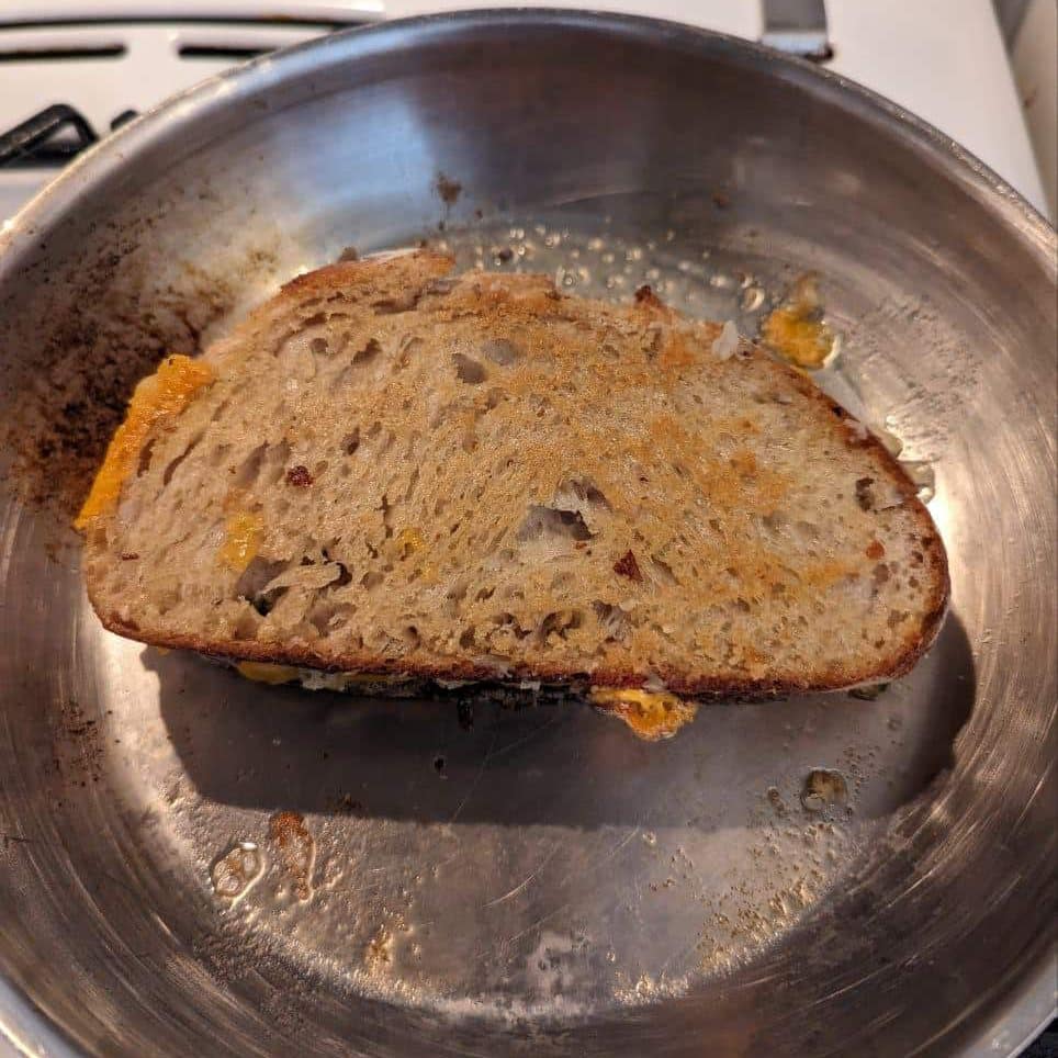 kaastosti met relish bakken