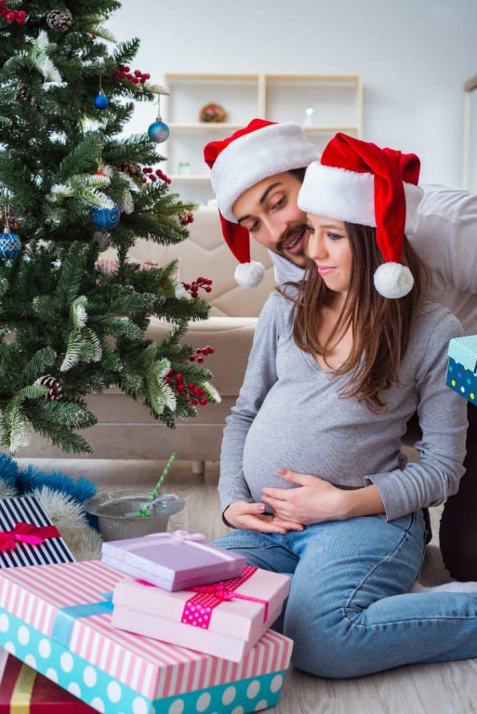 zwanger tijdens de kerst