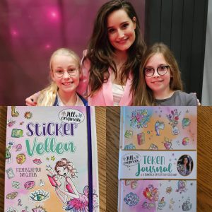 tekenjournal en stickervellenboek Jill Schirnhofer