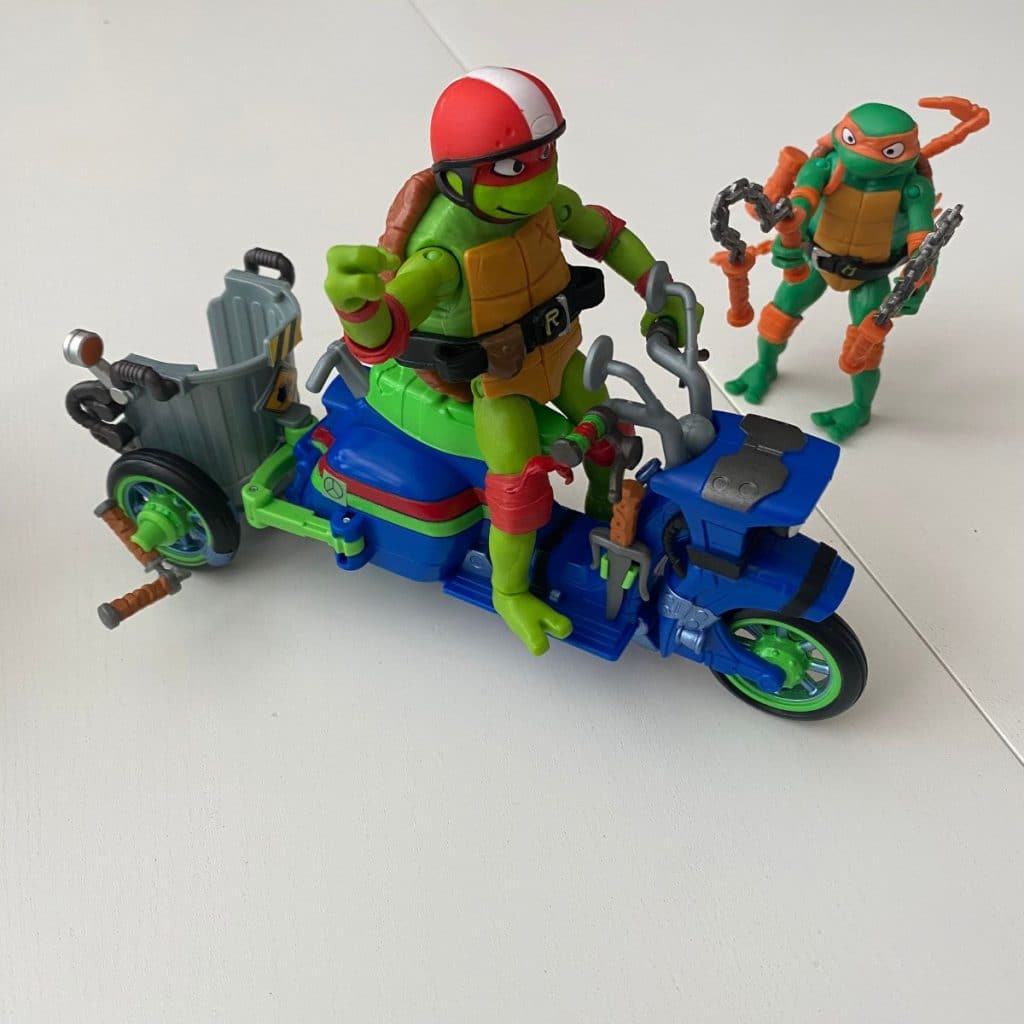 Ninja Turtles speelgoed battle cycle cadeautip