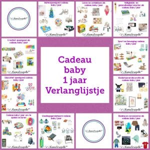 cadeau baby 1 jaar verlanglijstje