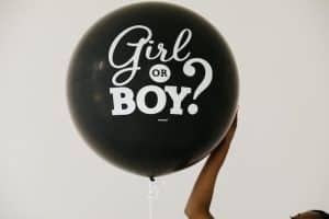 boy or girl ballon