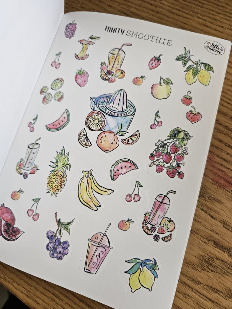stickers groente en fruit