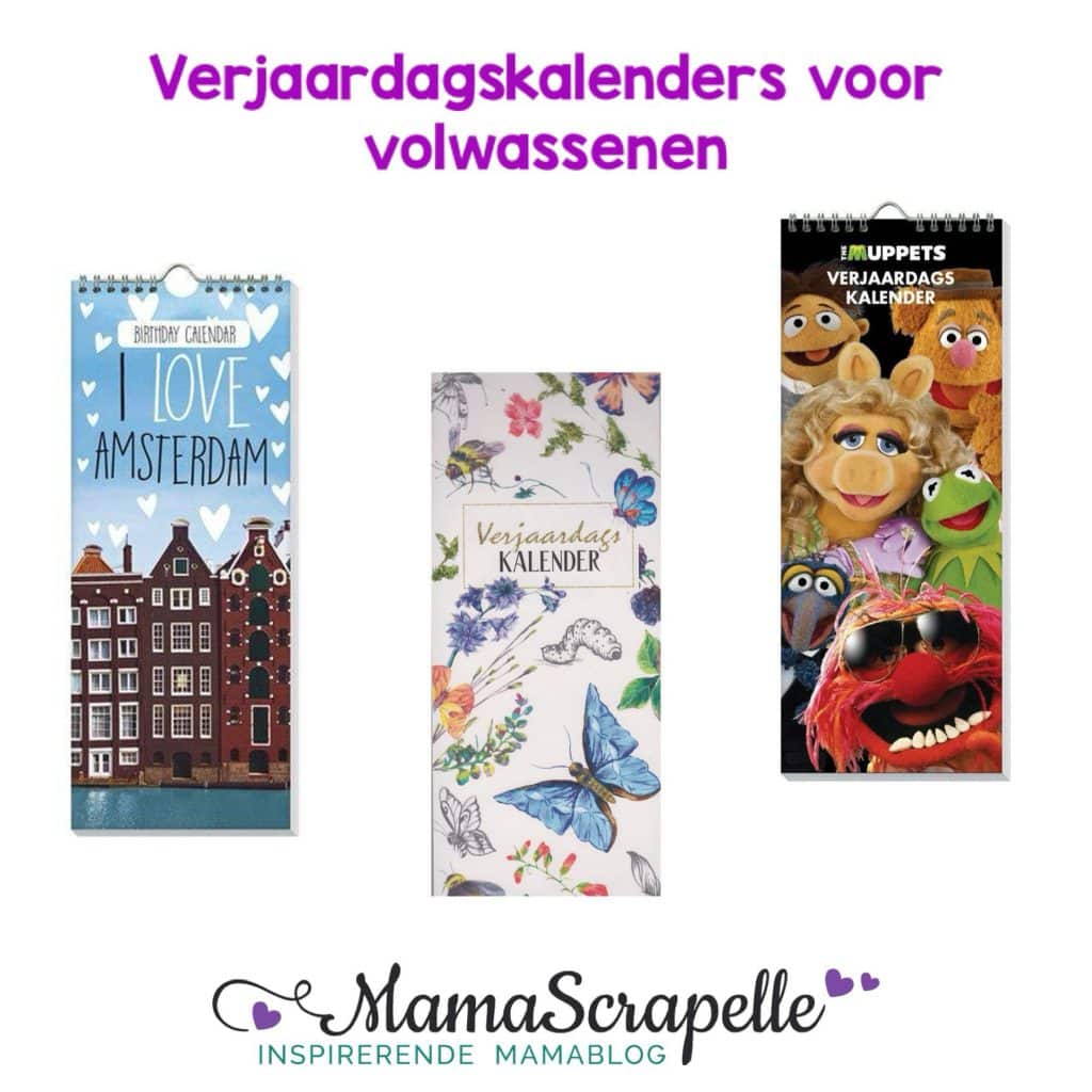 verjaardagskalenders voor volwassenen