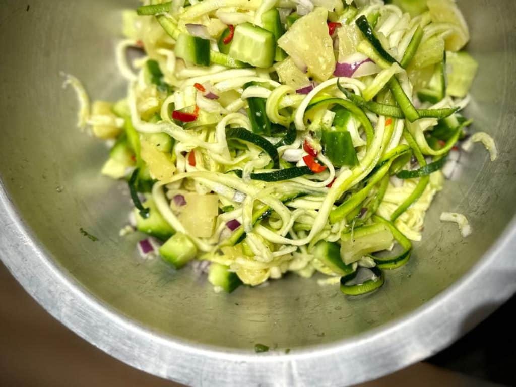 Dobby's pittige ananassalade
