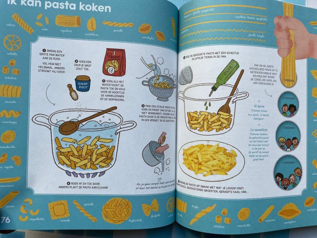 pasta koken
