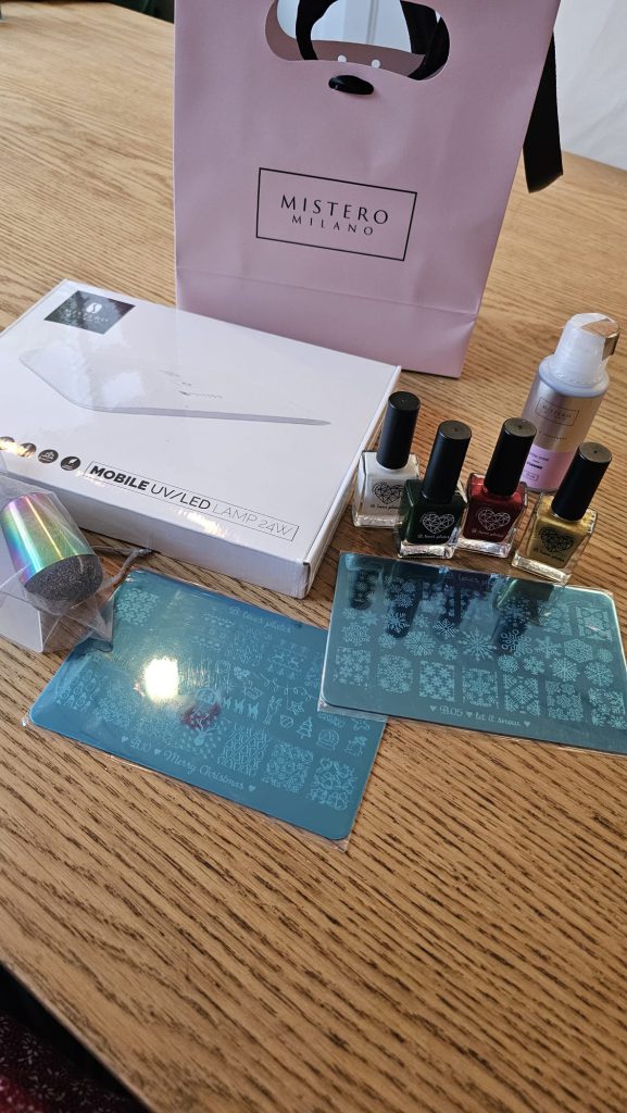 feestelijke nagels gellak uvlamp mistero milano